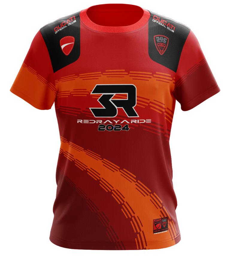 DOCM RED RAYA RIDE T-SHIRT