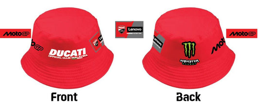 DUCATI OFFICIAL CLUB MALAYSIA BUCKET HAT 2025 - RED