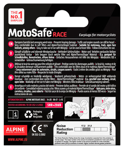 ALPINE MOTOSAFE RACE MOTOGP EDITION PAIR